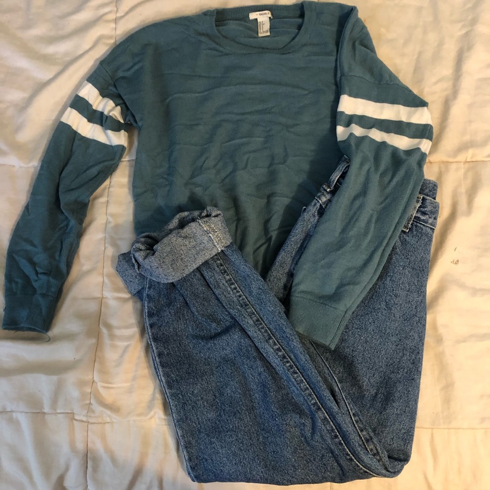 Turquoise Sweater